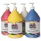 S&S Worldwide Color Splash! Liquid Tempera Bulk Paint, Primary Colors & White, 4 FREE Paint Pumps, 128oz (Gallon) Bottles, Arts & Crafts, School, Camp, For Kids & Adults, Non-Toxic, Set of 4.